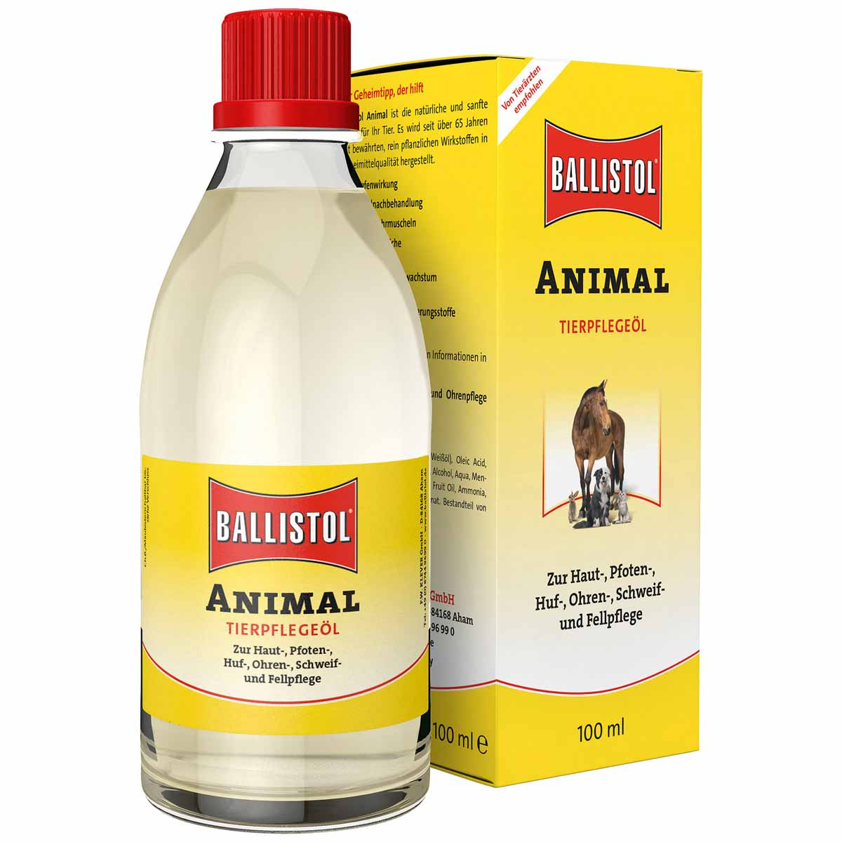 BALLISTOL Animal pet care oil 100 ml