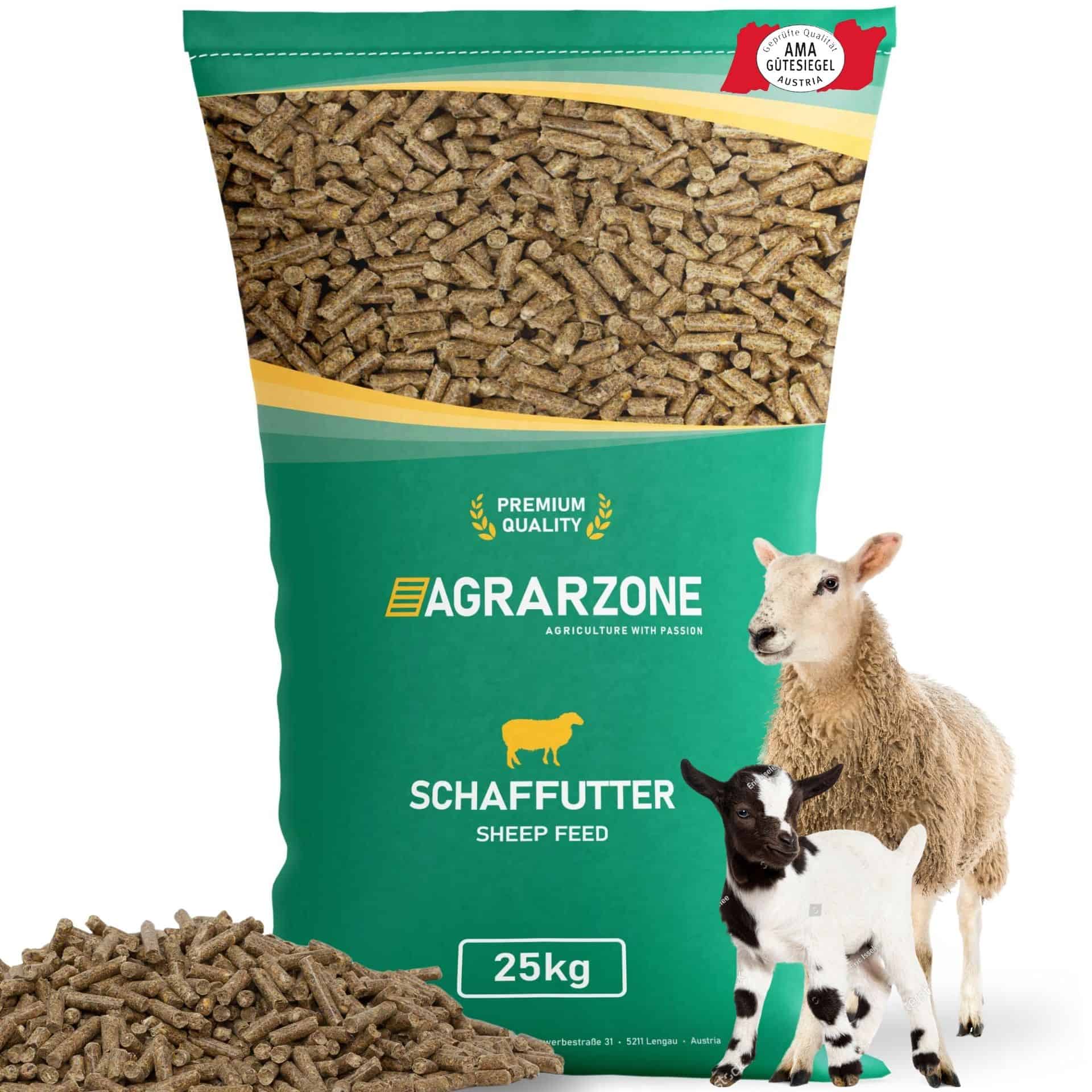 Agrarzone foderpellets för får 25 kg