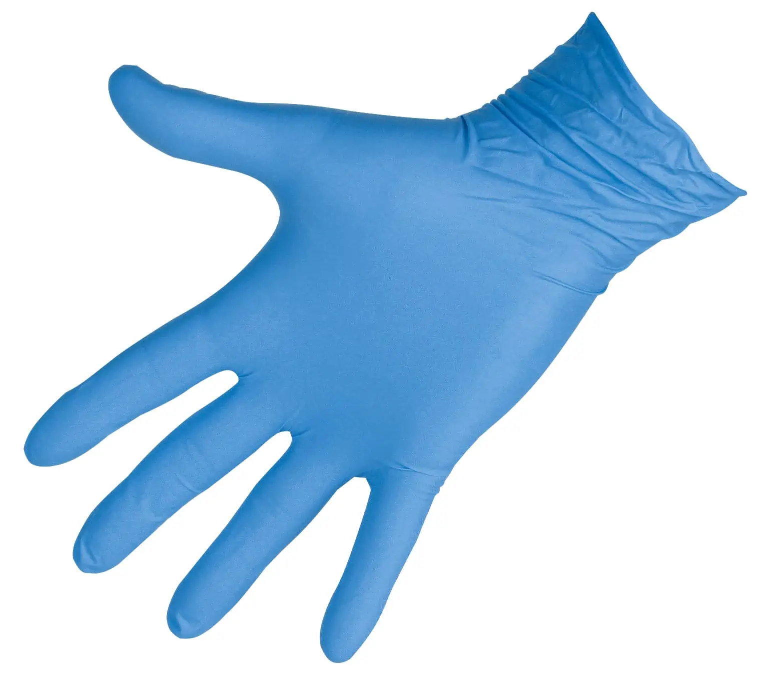 Engångshandskar Nitrile Sensitive blå 100 st. pulverfritt