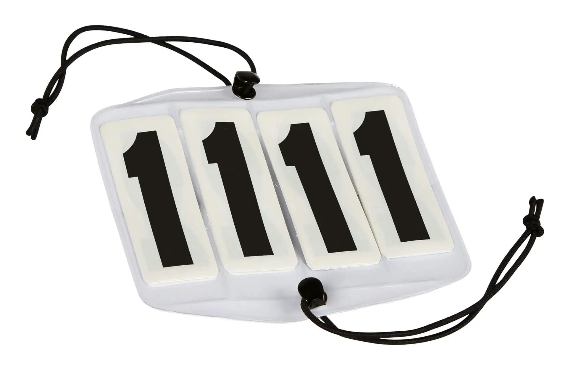 Tournament numbers, 4-digit, 10 x 9,5 cm, in pairs