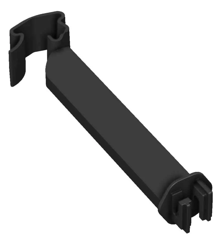 25x T-Post rear spacer insulator, 15 cm