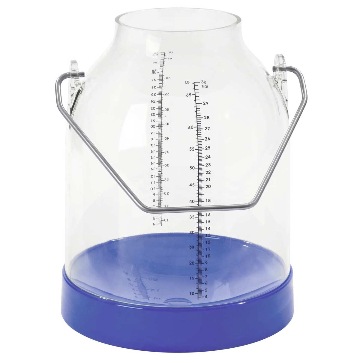 Mjölkhink plast 30 liter handtagshöjd 143 mm blå