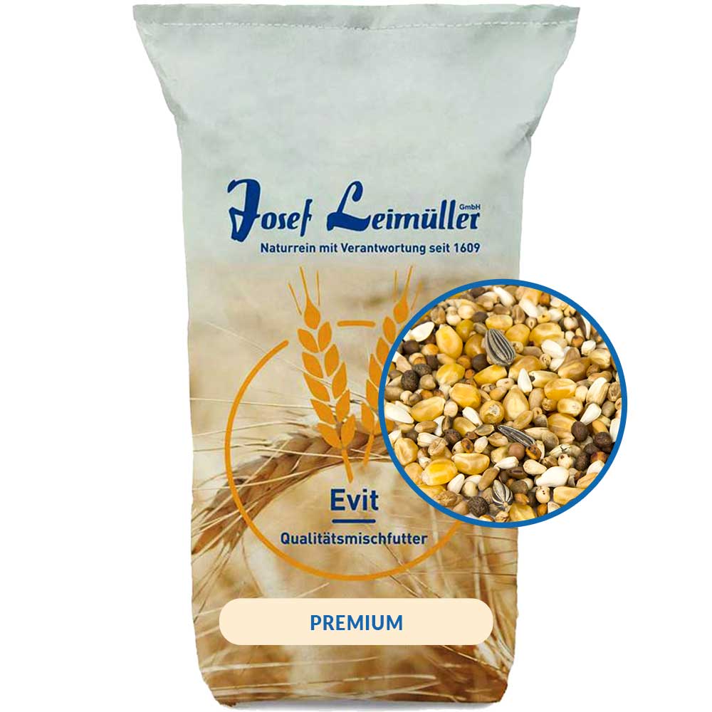 Leimüller Premium Duvfoder utan ärtor 25 kg