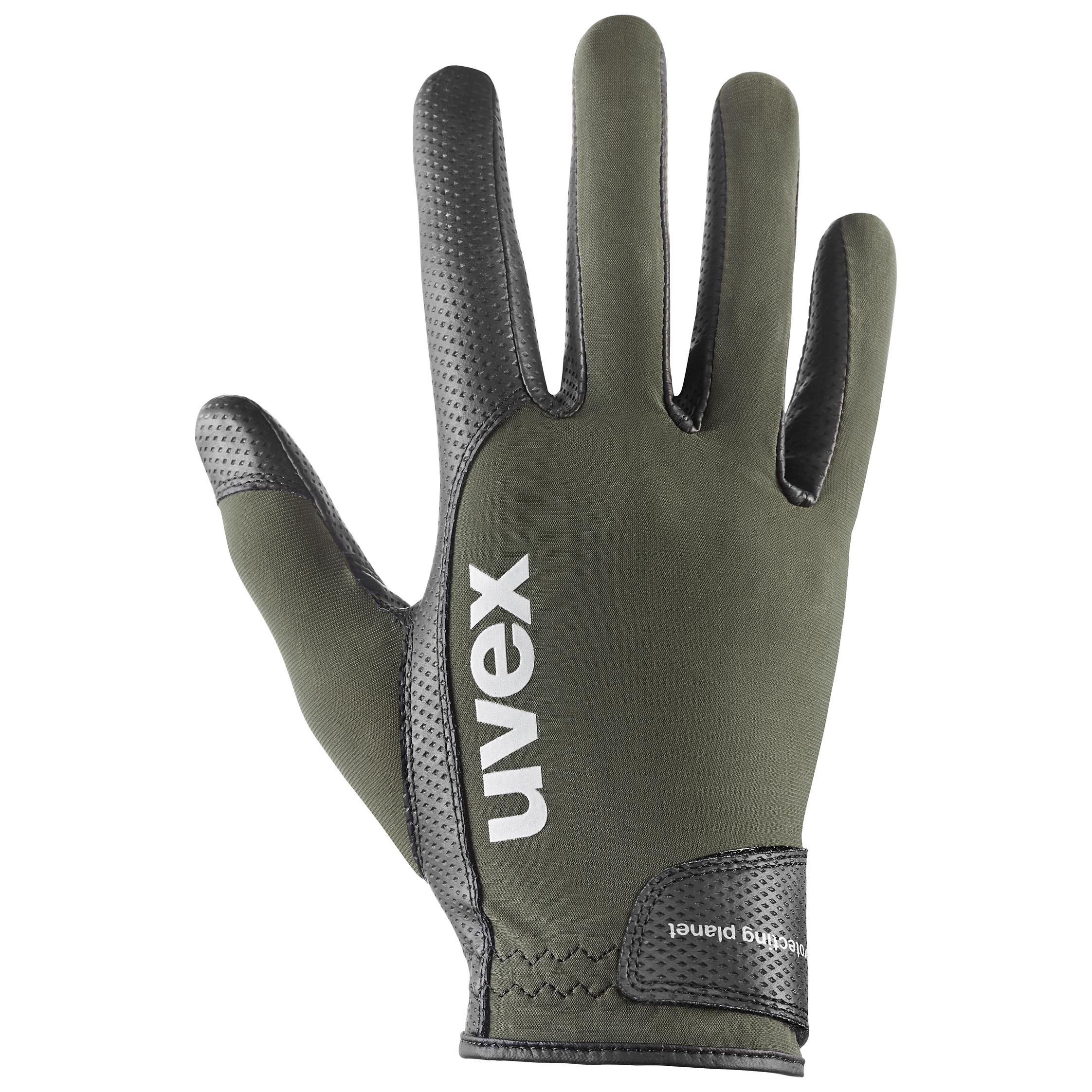 uvex Ridhandskar vida planet black-oliv 8