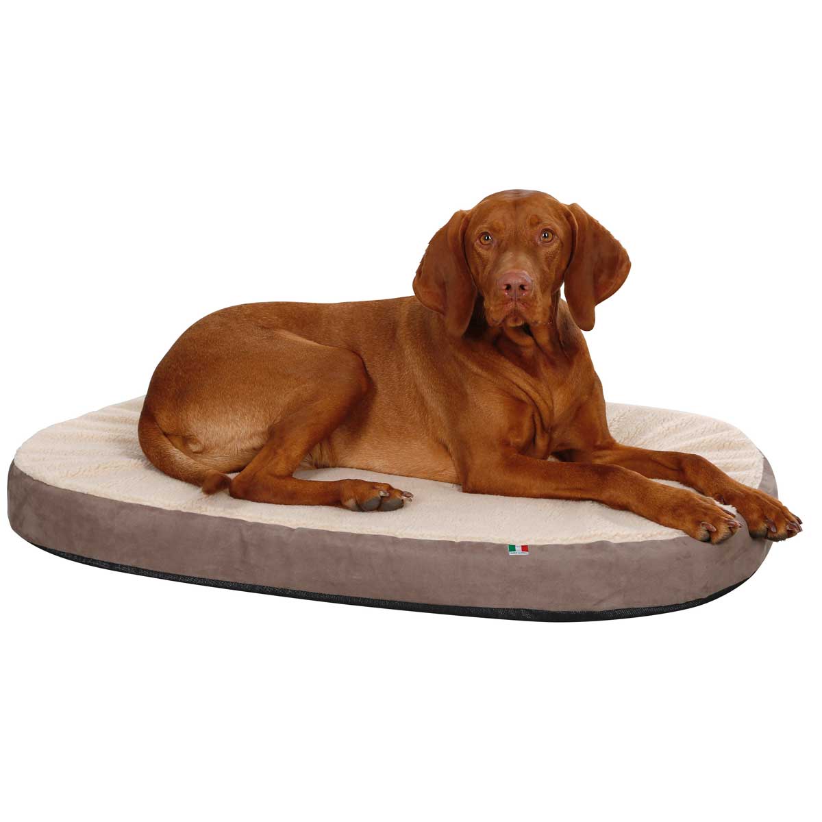 Memory-Foam Dog Mattress oval 120 cm