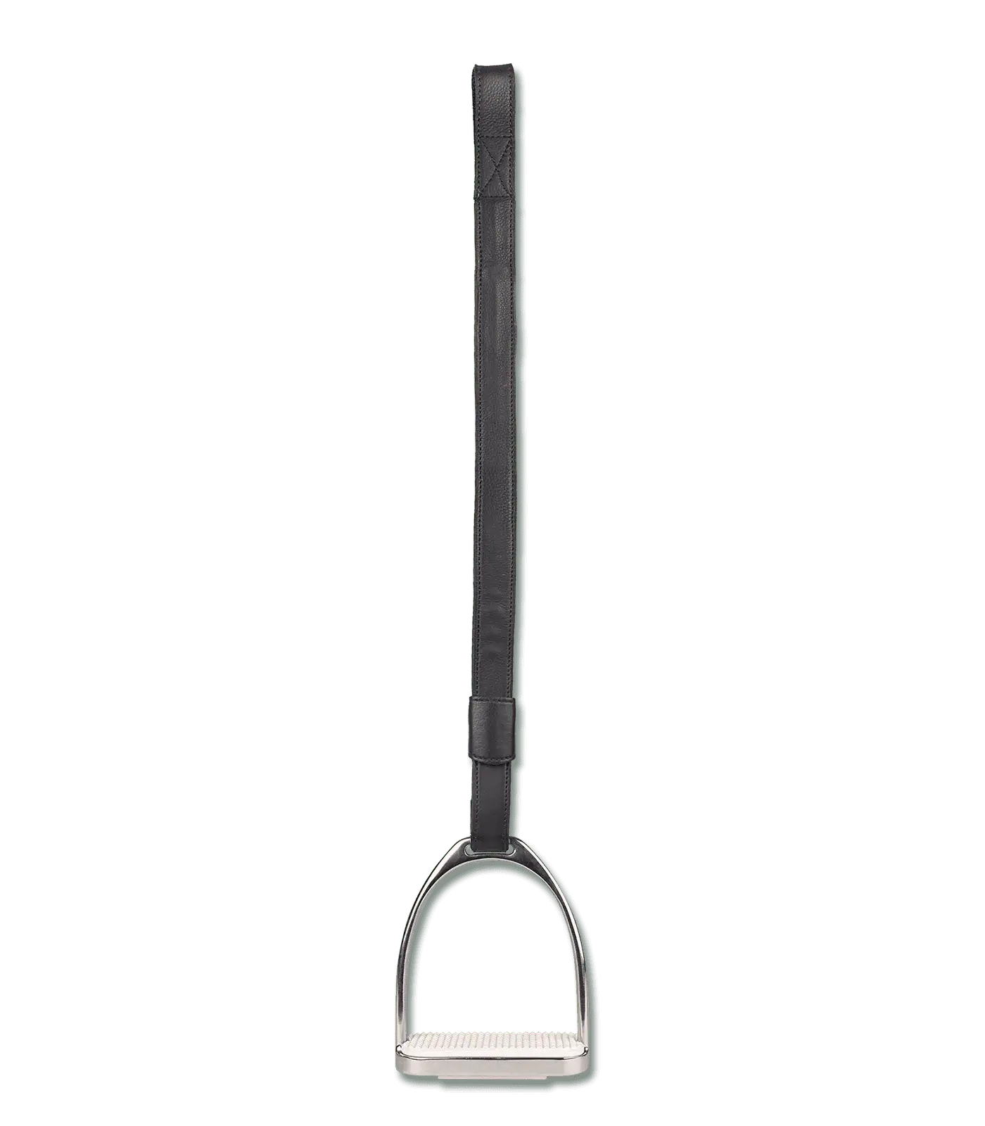 Stirrup loop, leather black 60 cm