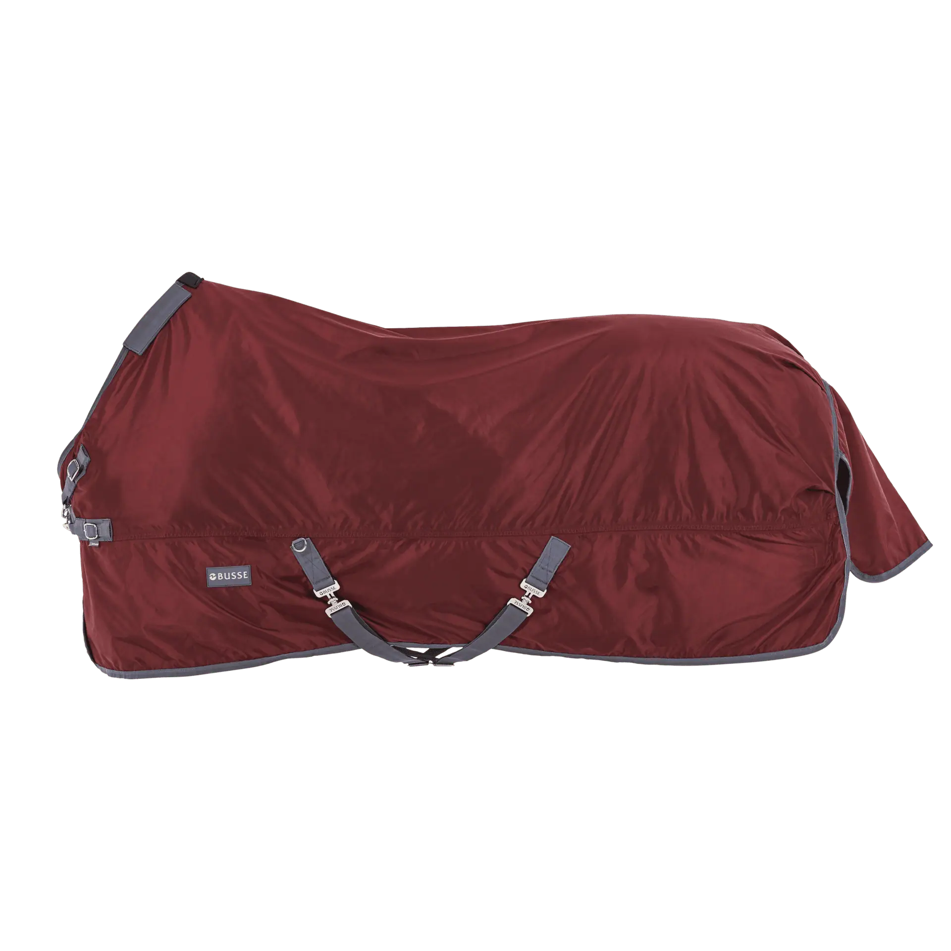 BUSSE Utomhusmatta FLEXIBLE PRO 250 125 bordeaux/grå