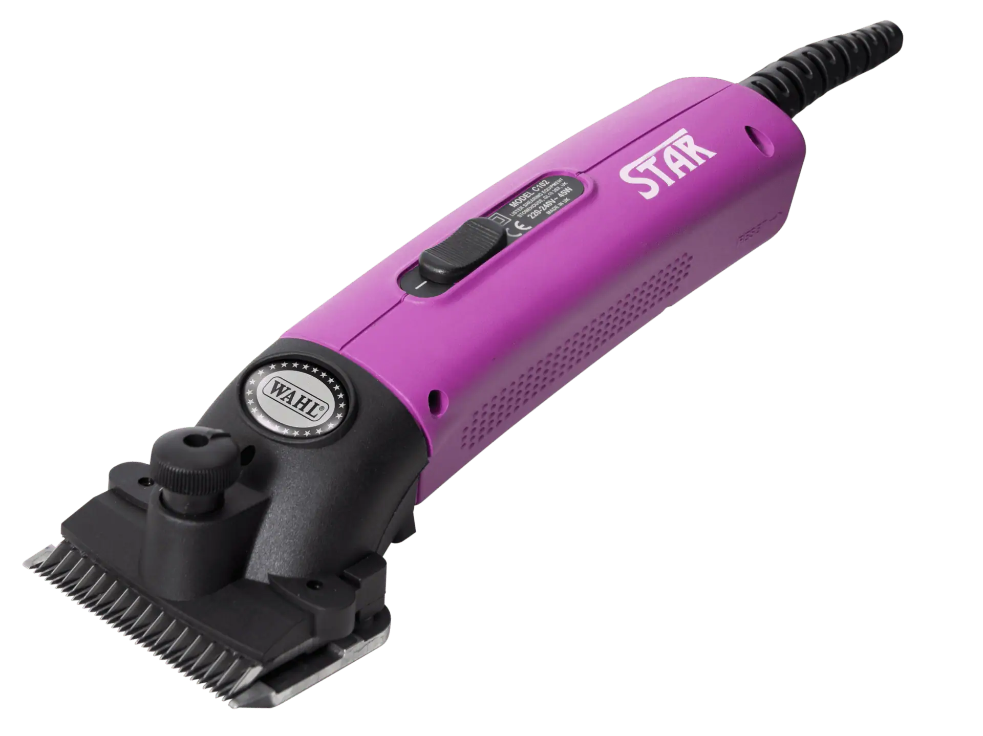 WAHL Star hästklippmaskin 45W rosa