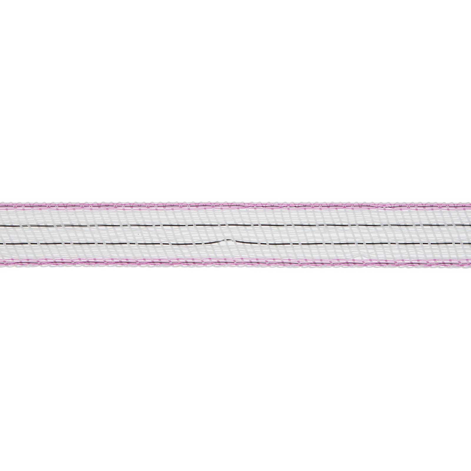 AKO Betesmarkstängselband TopLine 200m, 20mm, 6x0,25 TriCOND, vit-rosa