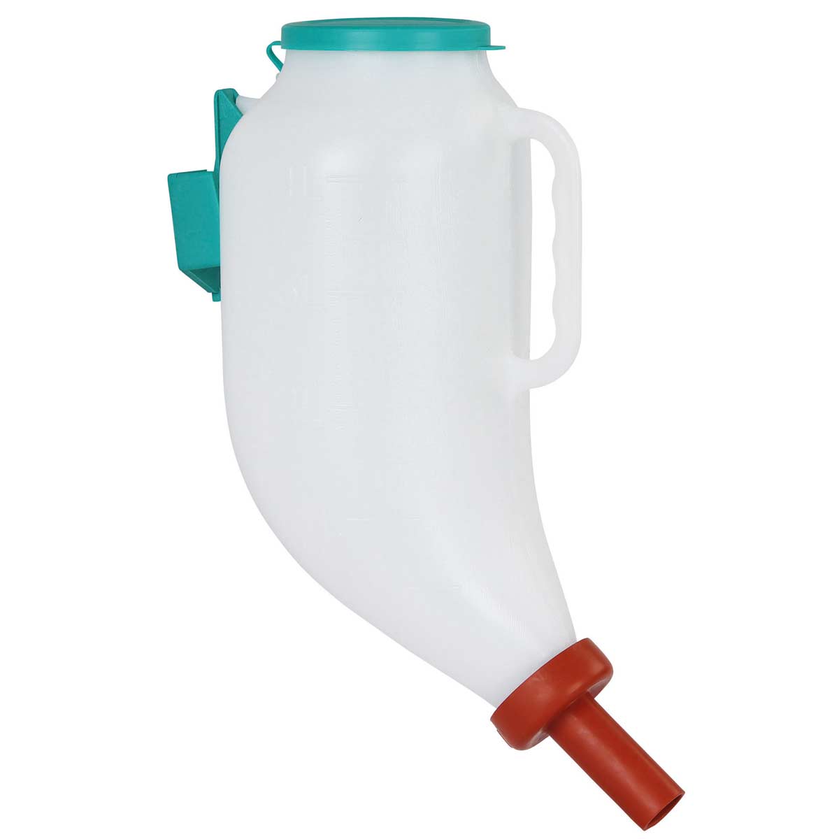 Flaska för torrfoder 4 l med plasthållare