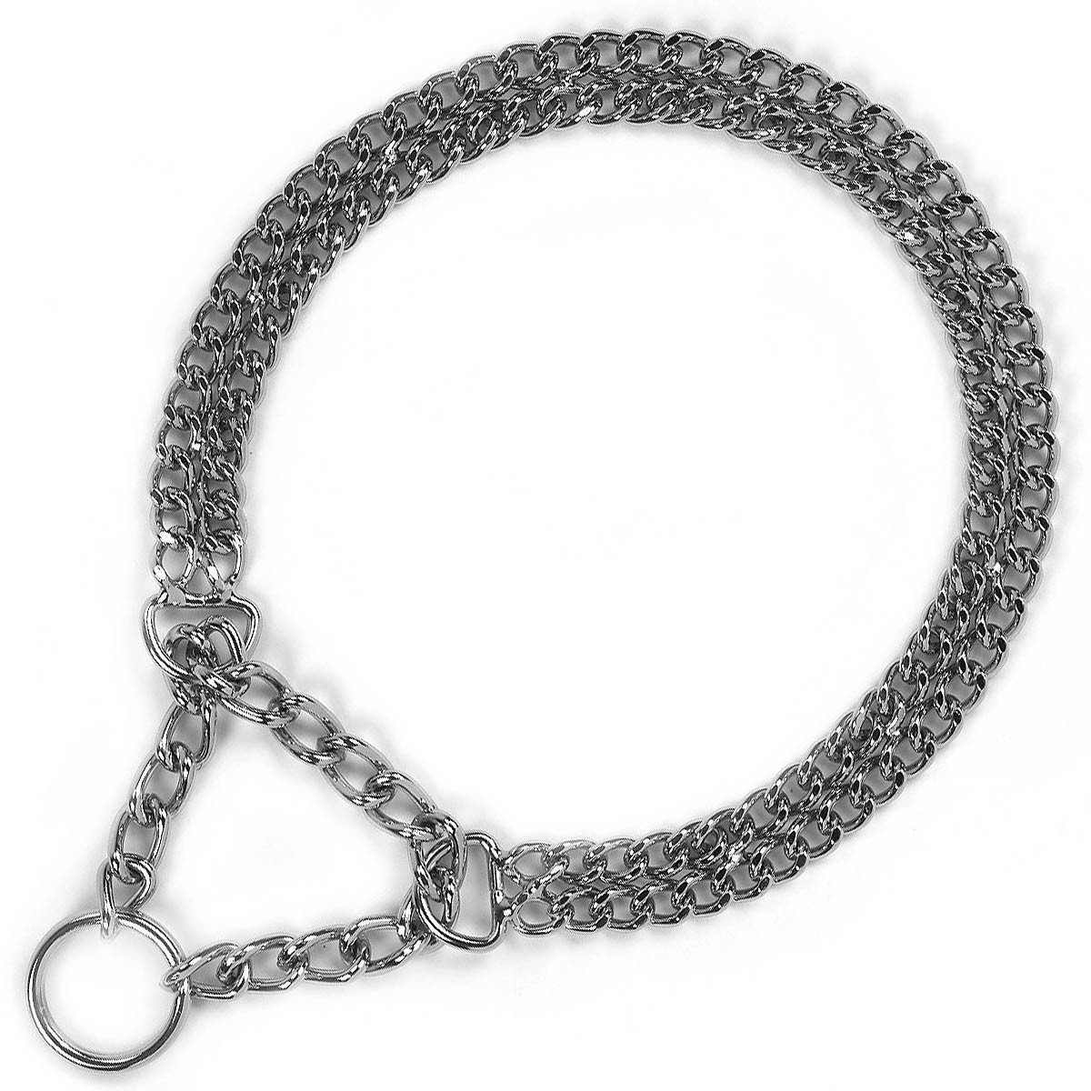 double chain chrome plated 2.5 mm, 45 cm