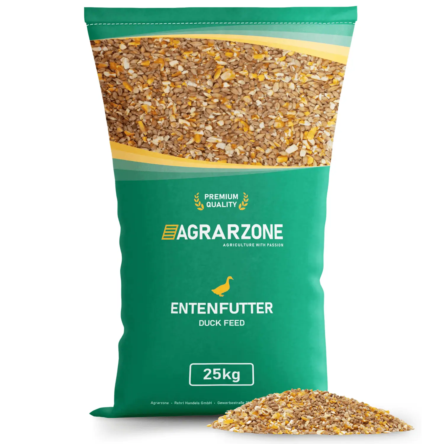 Agrarzone ankfoderkorn 25 kg